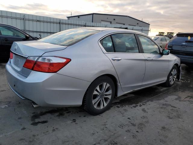 1HGCR2F34DA200879 - 2013 HONDA ACCORD LX SILVER photo 3