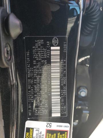 4T1G11AK4PU102353 - 2023 TOYOTA CAMRY SE NIGHT SHADE BLACK photo 12