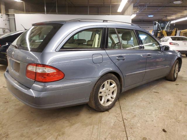 WDBUH82J34X160061 - 2004 MERCEDES-BENZ E 320 4MATIC BLUE photo 3