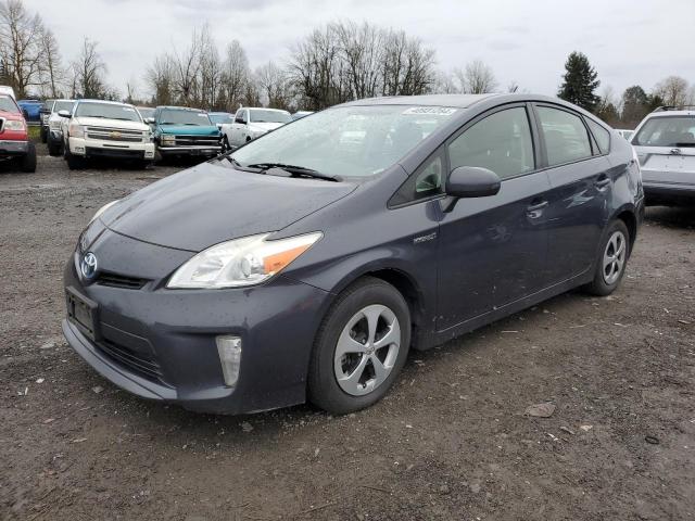 JTDKN3DUXD5594520 - 2013 TOYOTA PRIUS GRAY photo 1