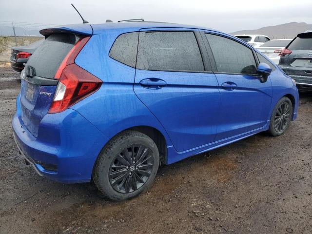 3HGGK5H61LM719923 - 2020 HONDA FIT SPORT BLUE photo 3