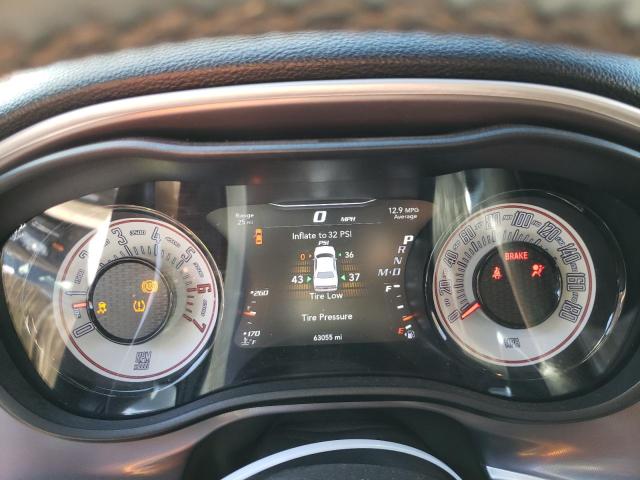 2C3CDZFJ8KH618417 - 2019 DODGE CHALLENGER R/T SCAT PACK GRAY photo 9