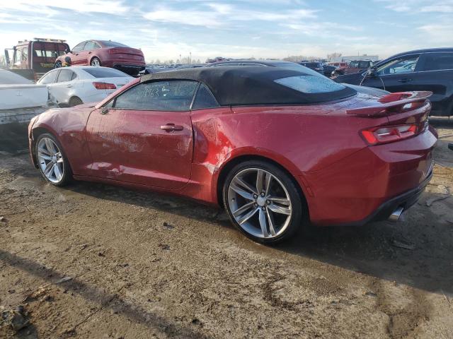 1G1FB3DS4H0103010 - 2017 CHEVROLET CAMARO LT RED photo 2