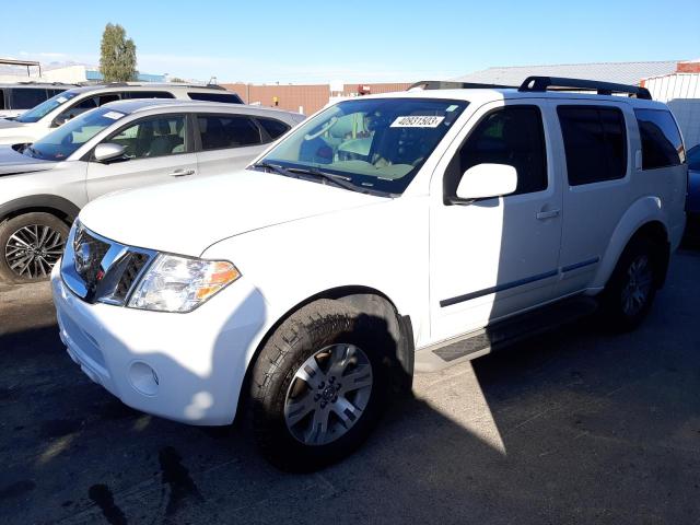 5N1AR1NBXBC629336 - 2011 NISSAN PATHFINDER S WHITE photo 1