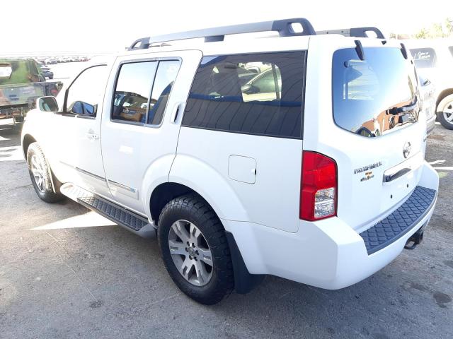 5N1AR1NBXBC629336 - 2011 NISSAN PATHFINDER S WHITE photo 2