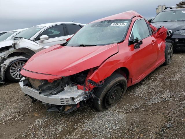 2HGFC2F64LH514878 - 2020 HONDA CIVIC LX RED photo 1