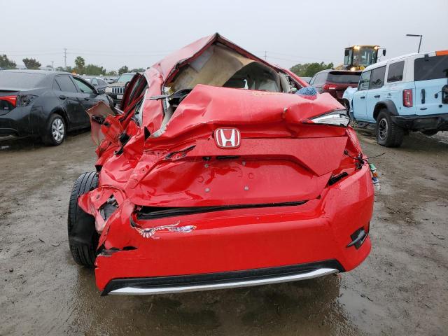 2HGFC2F64LH514878 - 2020 HONDA CIVIC LX RED photo 6