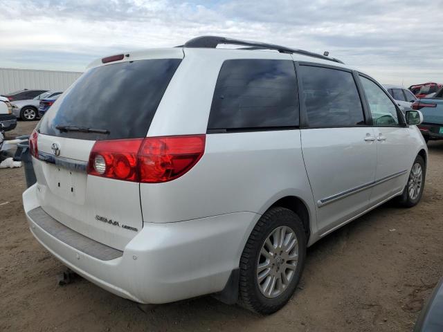 5TDZK22C38S158135 - 2008 TOYOTA SIENNA XLE WHITE photo 3