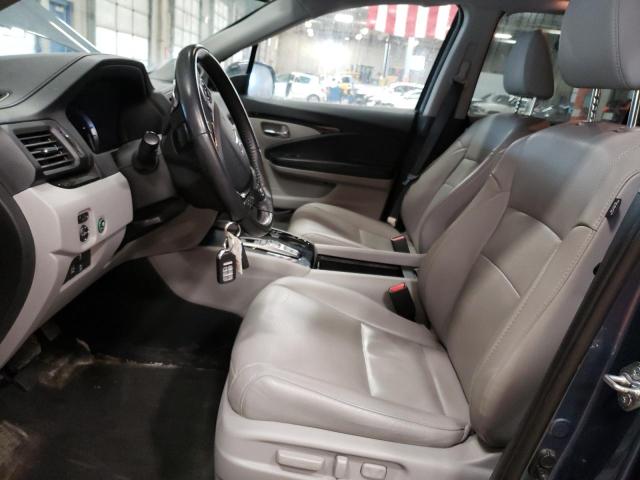 5FNYF6H05HB079879 - 2017 HONDA PILOT ELITE BLUE photo 7