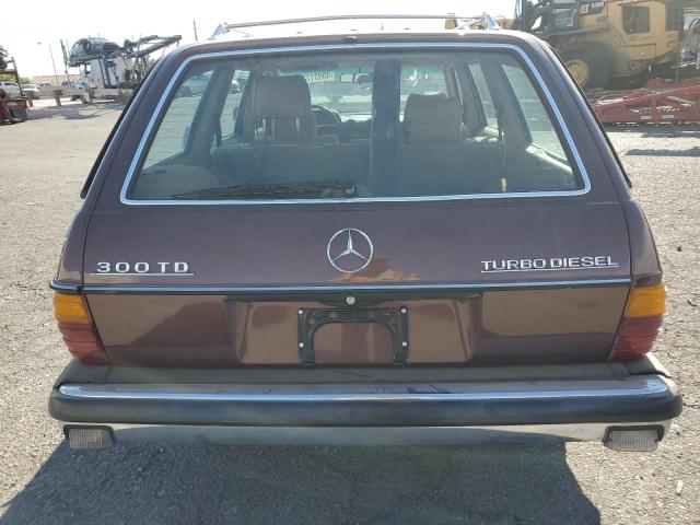 WDBAB93C8FF054627 - 1985 MERCEDES-BENZ 300 TDT BROWN photo 6