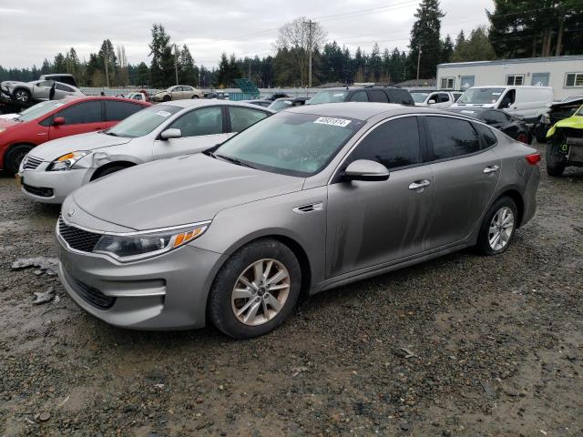 5XXGT4L3XJG183913 - 2018 KIA OPTIMA LX SILVER photo 1