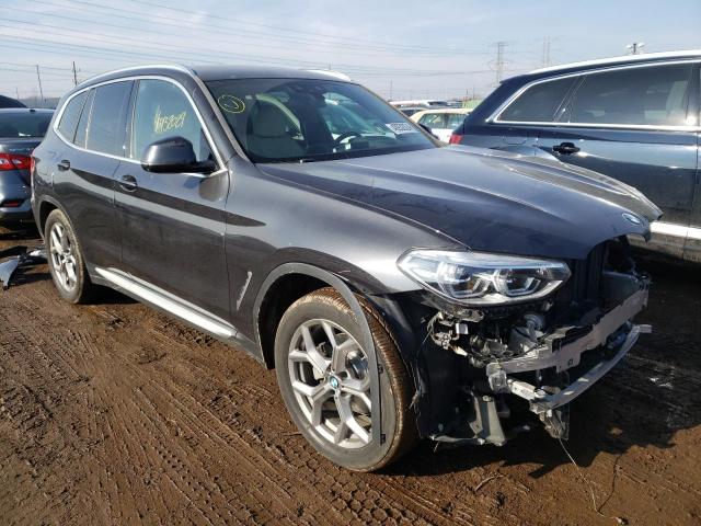 5UXTY5C02L9B37649 - 2020 BMW X3 XDRIVE30I BLACK photo 4