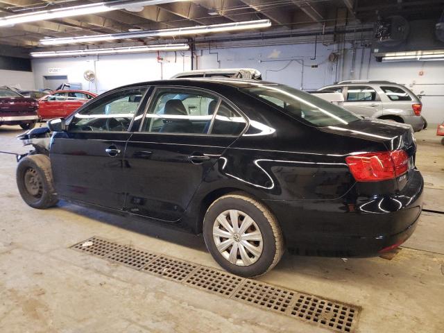 3VW1K7AJ3DM241792 - 2013 VOLKSWAGEN JETTA BASE Սև լուսանկար 2