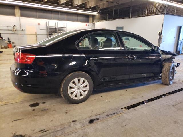 3VW1K7AJ3DM241792 - 2013 VOLKSWAGEN JETTA BASE Սև լուսանկար 3