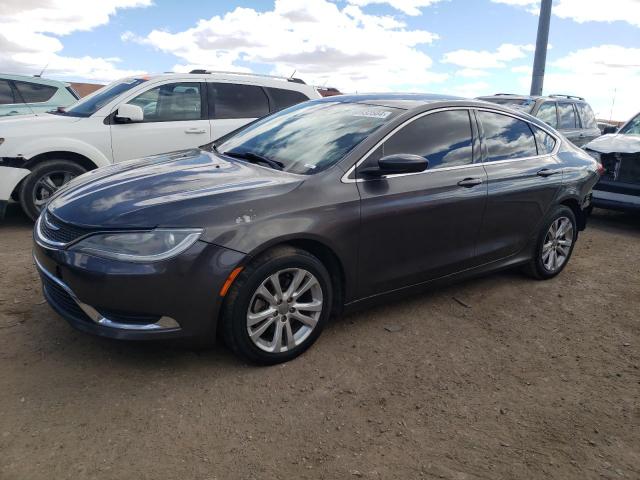 1C3CCCAB7FN502946 - 2015 CHRYSLER 200 LIMITED GRAY photo 1