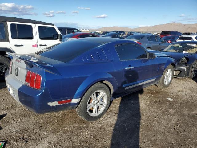 1ZVFT80N875334492 - 2007 FORD MUSTANG BLUE photo 3