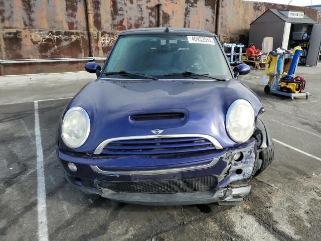 WMWRH33546TK58177 - 2006 MINI COOPER S PURPLE photo 5