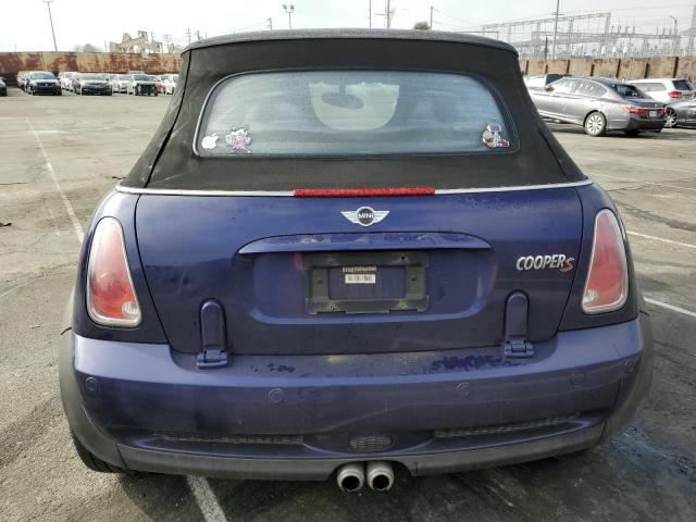 WMWRH33546TK58177 - 2006 MINI COOPER S PURPLE photo 6