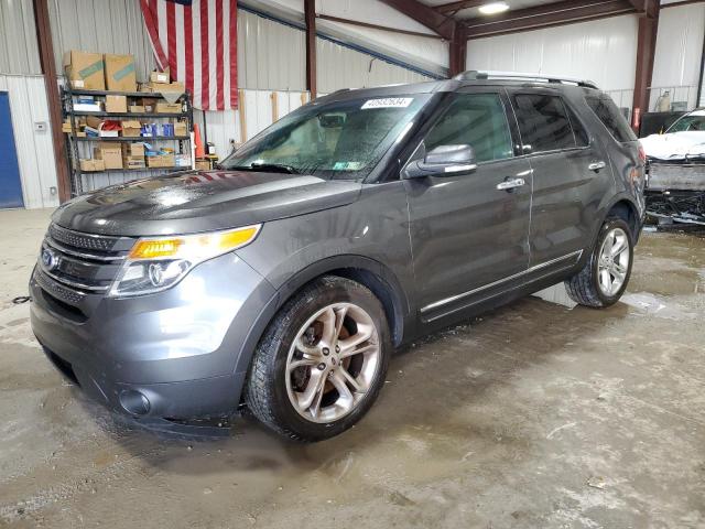 1FM5K8F86FGA52790 - 2015 FORD EXPLORER LIMITED CHARCOAL photo 1