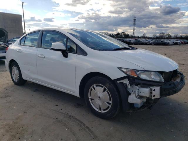 2HGFB2F69DH593811 - 2013 HONDA CIVIC HF TWO TONE photo 4