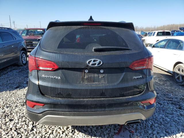 5NMZU3LB9JH064159 - 2018 HYUNDAI SANTA FE S BLACK photo 6