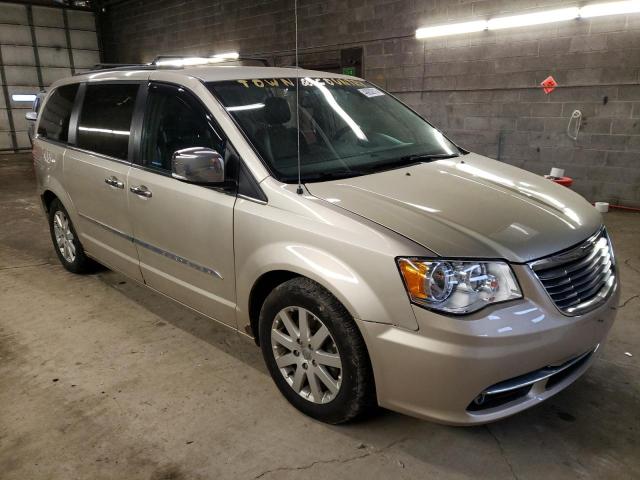 2C4RC1CG8CR237519 - 2012 CHRYSLER TOWN & COU TOURING L TAN photo 4