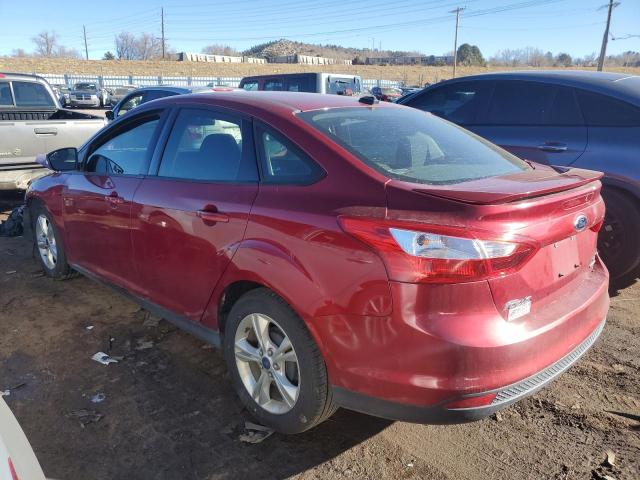 1FADP3F29EL259492 - 2014 FORD FOCUS SE RED photo 2