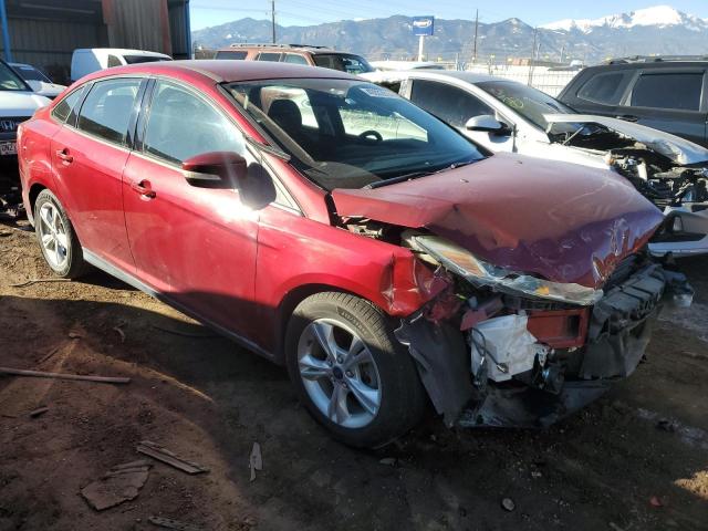 1FADP3F29EL259492 - 2014 FORD FOCUS SE RED photo 4