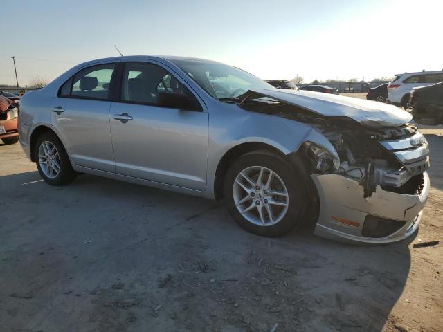 3FAHP0GA1CR247115 - 2012 FORD FUSION S SILVER photo 4