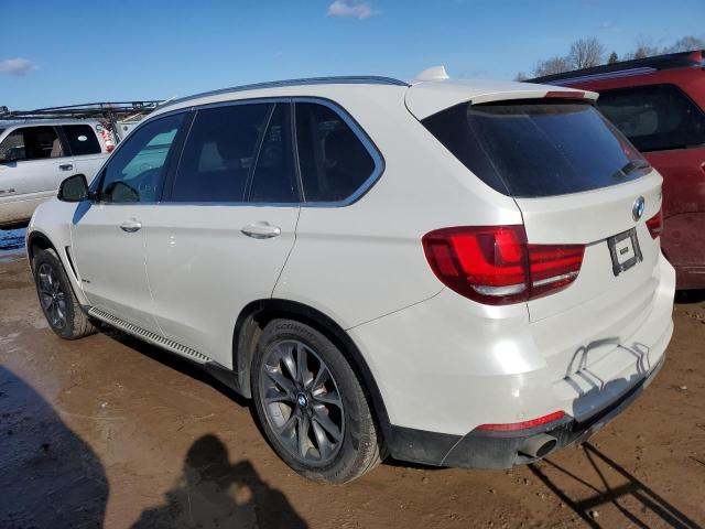 5UXKR0C51F0P14698 - 2015 BMW X5 XDRIVE35I WHITE photo 2