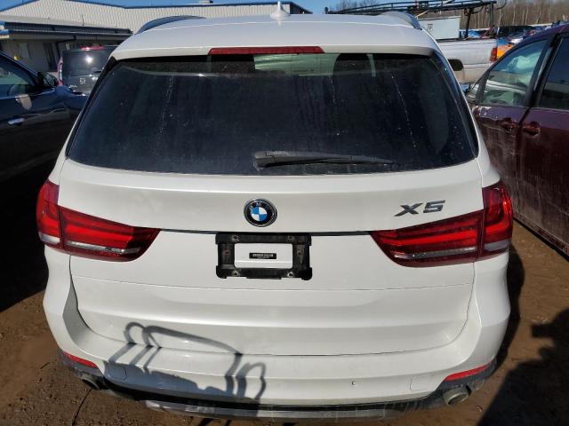 5UXKR0C51F0P14698 - 2015 BMW X5 XDRIVE35I WHITE photo 6