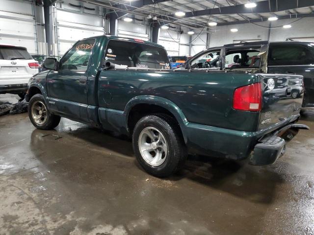 1GCCS14X438246477 - 2003 CHEVROLET S TRUCK S10 GREEN photo 2