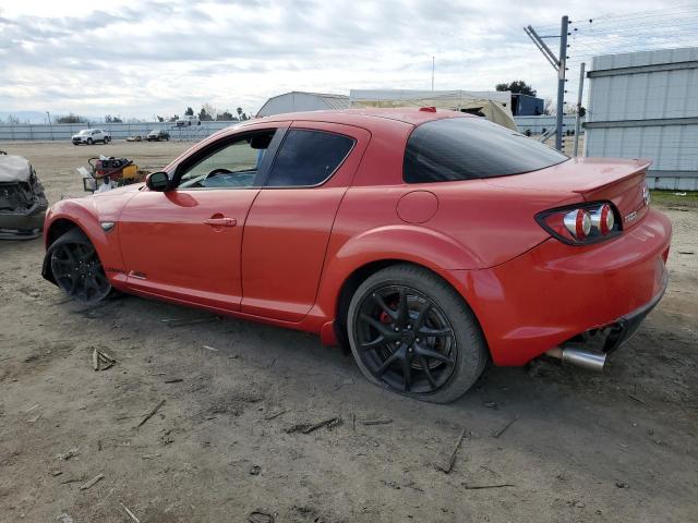 JM1FE172090400341 - 2009 MAZDA RX8 RED photo 2