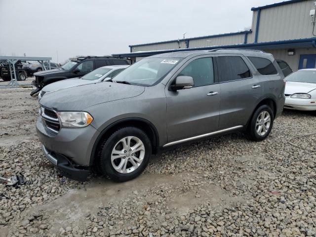 1C4RDJDG4DC540108 - 2013 DODGE DURANGO CREW GRAY photo 1