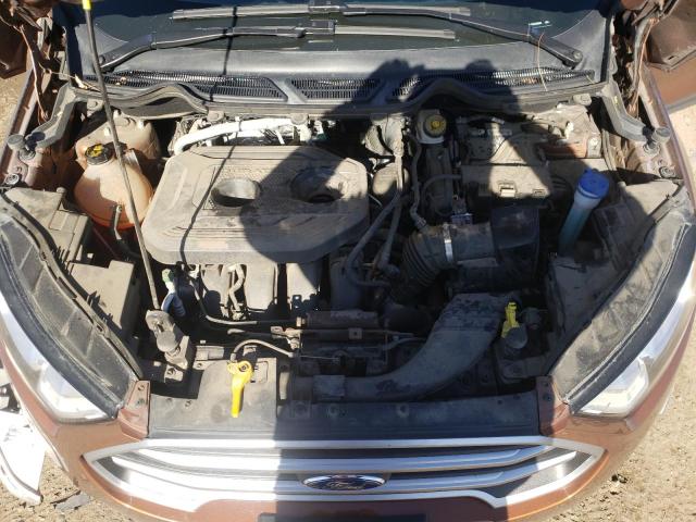 MAJ6S3GL6KC302891 - 2019 FORD ECOSPORT SE 棕色 照片 11