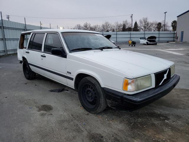 YV1FA8855M2321882 - 1991 VOLVO 740 WHITE photo 4