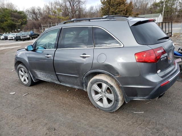 2HNYD2H25AH531047 - 2010 ACURA MDX GRAY photo 2