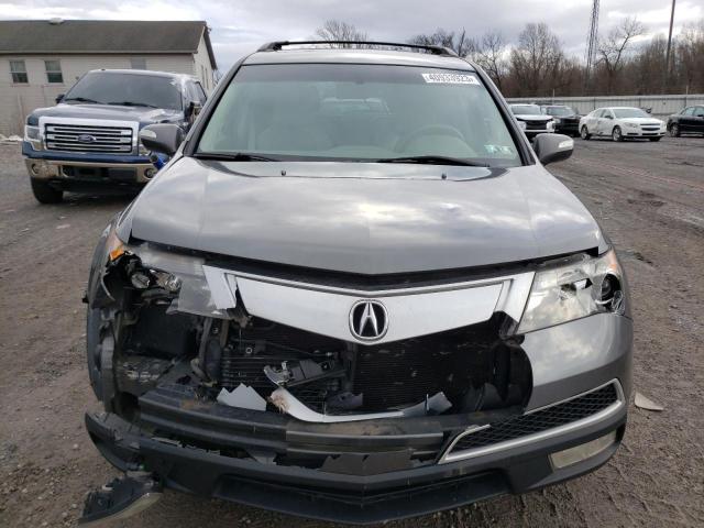 2HNYD2H25AH531047 - 2010 ACURA MDX GRAY photo 5