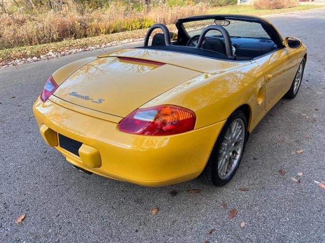 WP0CB2981YU661679 - 2000 PORSCHE BOXSTER S YELLOW photo 4