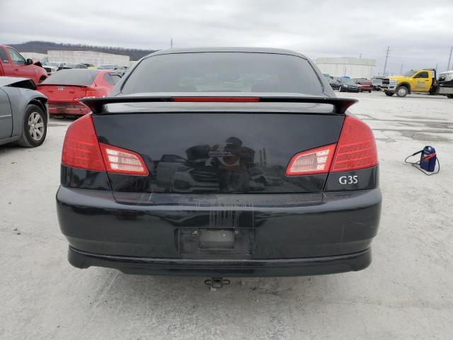 JNKCV51E94M614869 - 2004 INFINITI G35 BLACK photo 6