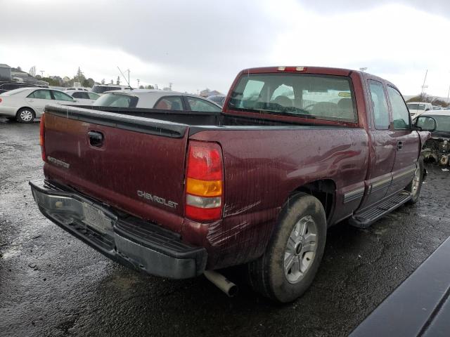 2GCEC19V421112356 - 2002 CHEVROLET SILVERADO C1500 BURGUNDY photo 3