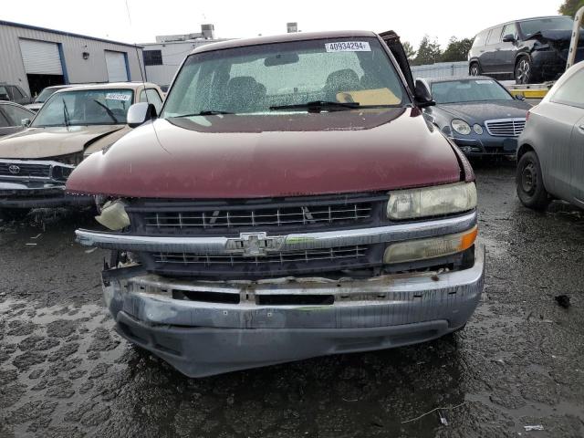 2GCEC19V421112356 - 2002 CHEVROLET SILVERADO C1500 BURGUNDY photo 5