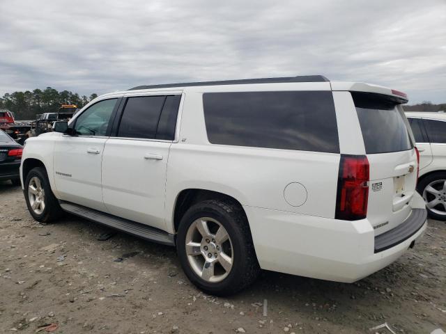 1GNSKJKC2FR561408 - 2015 CHEVROLET SUBURBAN K1500 LT WHITE photo 2