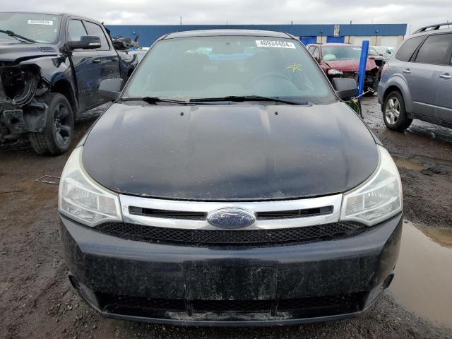 1FAHP35N69W237483 - 2009 FORD FOCUS SE BLACK photo 5