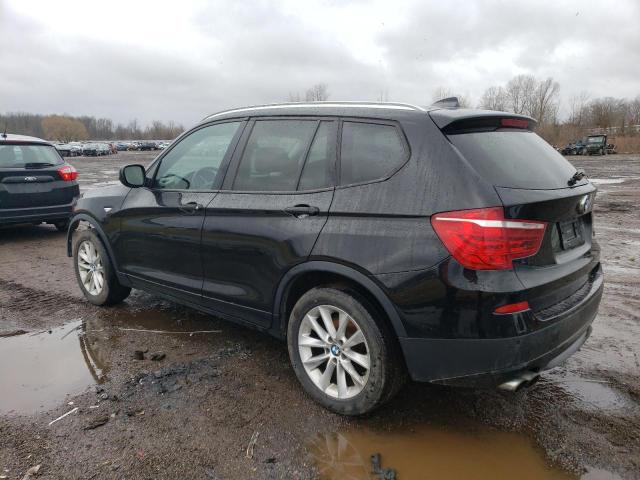 5UXWX9C59D0A18747 - 2013 BMW X3 XDRIVE28I BLACK photo 2