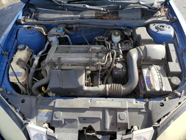 1G2JB12F647357626 - 2004 PONTIAC SUNFIRE BLUE photo 11