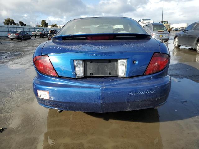 1G2JB12F647357626 - 2004 PONTIAC SUNFIRE BLUE photo 6