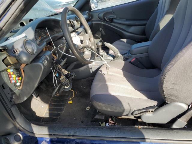 1G2JB12F647357626 - 2004 PONTIAC SUNFIRE BLUE photo 7