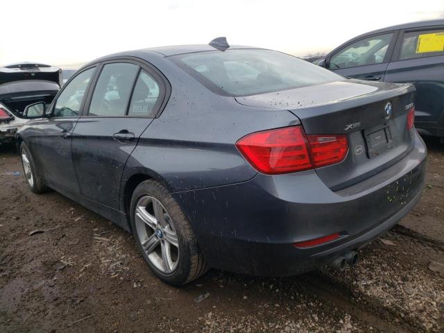 WBA3B3C54EJ980850 - 2014 BMW 328 XI Szary zdjęcie 2