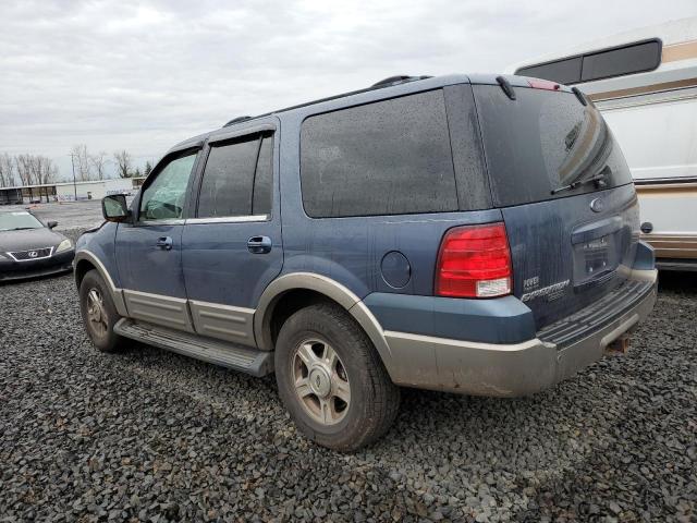 1FMFU17L63LA78740 - 2003 FORD EXPEDITION EDDIE BAUER BLUE photo 2